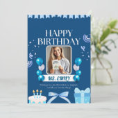 Cartes d'anniversaire du meilleur ami - Amusants e (Debout devant)