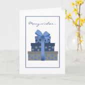 Cartes d'anniversaire empilées (Fleur jaune)