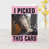 CARTES D'ANNIVERSAIRE FUNNY DE LA FILLE (Fleur jaune)