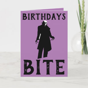 CARTES D'ANNIVERSAIRE GOTHIQUE