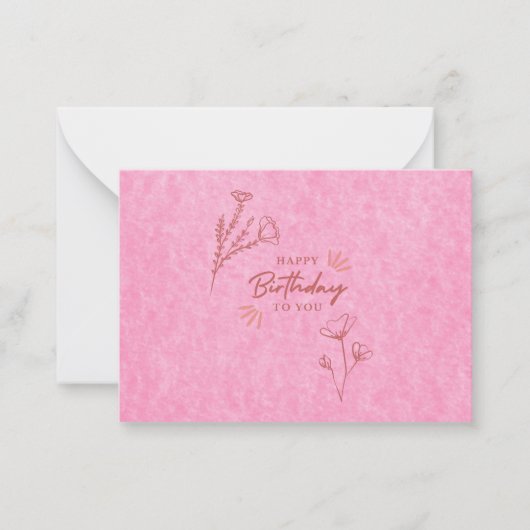 cartes d'anniversaire heureuses (Devant)