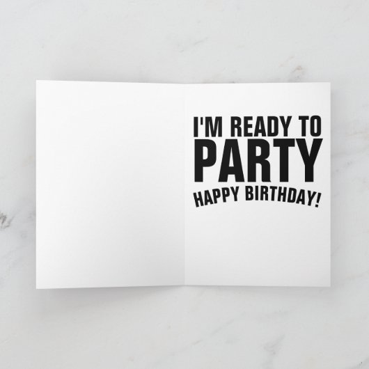 CARTES D'ANNIVERSAIRE HILLARY CLINTON (Intérieur)