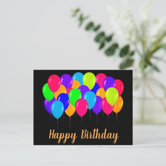 Cartes d'anniversaire joyeux (Debout devant)