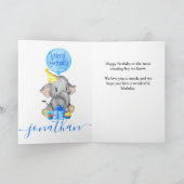 Cartes d'anniversaire mignonnes pour votre petit-f (Intérieur)