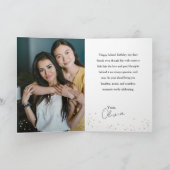 Cartes d'anniversaire minimalistes avec retard pou (Intérieur)