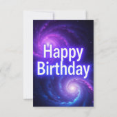 cartes d'anniversaire moderne fun unique (Dos)