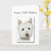 Cartes d'anniversaire personnalisables (Fleur jaune)