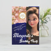 Cartes d'anniversaire personnalisées (Debout devant)