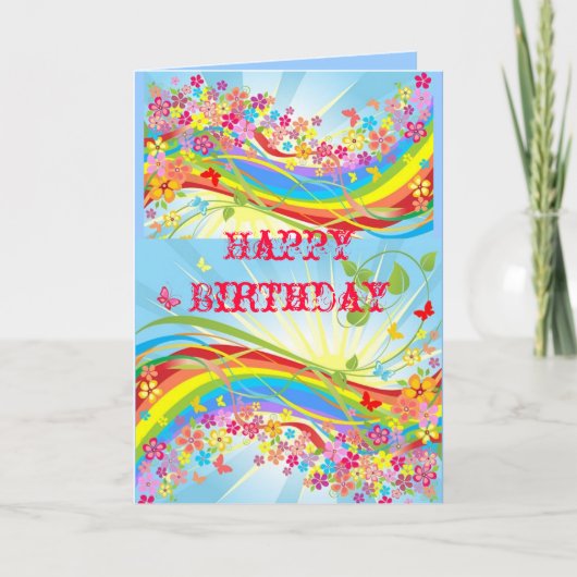Cartes d'anniversaire personnalisées 5x7 (Devant)