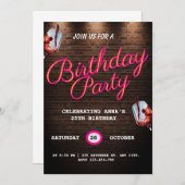 Cartes d'anniversaire pour 25 ans (Devant / Derrière)