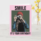 CARTES D'ANNIVERSAIRE POUR ADOLESCENTES (Fleur jaune)