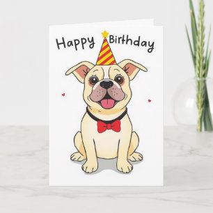 cartes d'anniversaire pour chien amusant