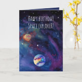 Cartes d'anniversaire pour les enfants qui aiment (Fleur jaune)