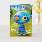 Cartes d'anniversaire pour les enfants qui aiment  (Fleur jaune)