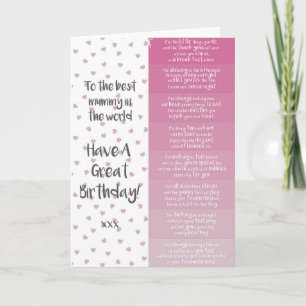 Cartes d'anniversaire pour maman