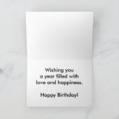 Cartes d'anniversaire pour voitures classiques (gr (Intérieur)