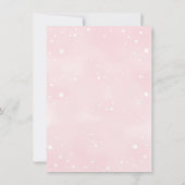 Cartes d'Anniversaire Rose Unicorn RainBow (Dos)