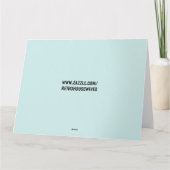 CARTES D'ANNIVERSAIRE ROTARY POUR FEMME RETRO (Dos)