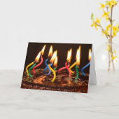 CARTES D'ANNIVERSAIRE SOUHAITÉES (Fleur jaune)