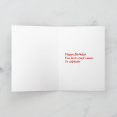 Cartes d'anniversaire spéciales (Intérieur)