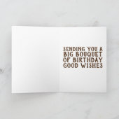 CARTES D'ANNIVERSAIRE SQUIRREL (Intérieur)
