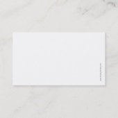 Cartes d'appel de la fille de hip (illustration en (Dos)