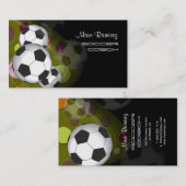 Cartes d'appel des entraîneurs de football ou des  (Devant / Derrière)