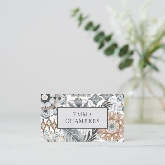 Cartes d'appel modernes (Debout devant)