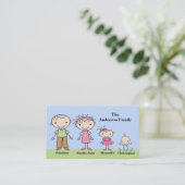 Cartes d'appel pour mamans Figure Stick (Debout devant)