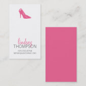 Cartes d'appel Stiletto (Devant / Derrière)