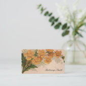 Cartes d'appel victoriennes - Boutons (Debout devant)