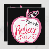 Cartes d'appréciation de l'enseignant de Zebra ABC (Devant / Derrière)