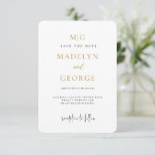 Cartes d'arc, minimaliste Mariage Arche moderne (Debout devant)