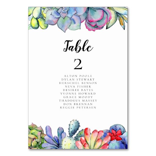 Cartes d'ardoise de cactus successifs (Par défaut)