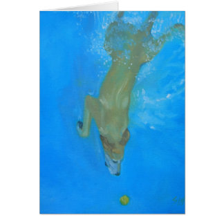 Cartes d'art de labrador retriever