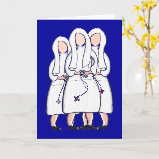 Cartes d'art de Sœur Jeanne Jugan - Intérieur vier (Fleur jaune)