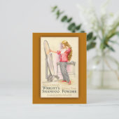 Cartes d'art en poudre de shampooing en tar de cha (Debout devant)