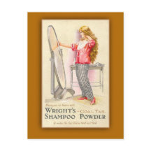 Cartes d'art en poudre de shampooing en tar de cha