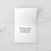 Cartes d'art Reindee Carte de voeux de Noël person (Intérieur)