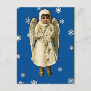 Cartes d'art vintage de Noël Angélique