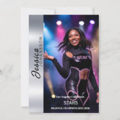 Cartes d'autographe d'équipe de danse de studio (Devant)