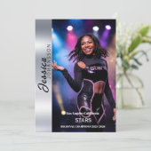 Cartes d'autographe d'équipe de danse de studio (Debout devant)