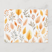 Cartes d'automne (Devant)