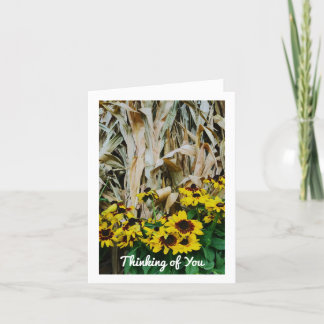 CARTES D'AUTOMNE PENSANT À VOUS NOTES VIDES