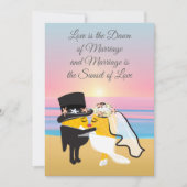 Cartes de baisers pour mariée d'ananas et personna (Devant)