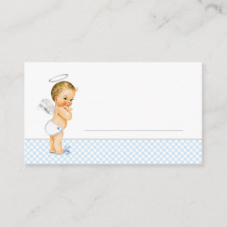 Cartes de baptême pour garçons Cartes de table