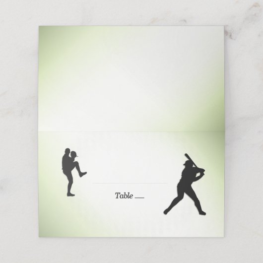 Cartes de base-ball (Extérieur déplié)