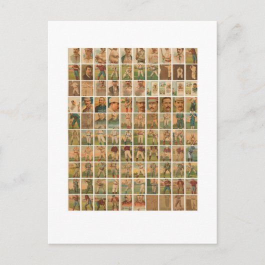 Cartes de baseball vintage (Devant)