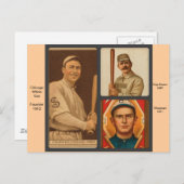 Cartes de baseball vintage Chicago White Sox (Devant / Derrière)