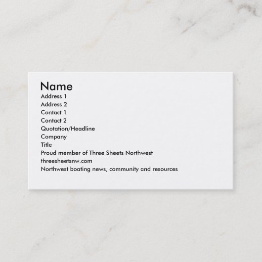 cartes de bateau (Devant)